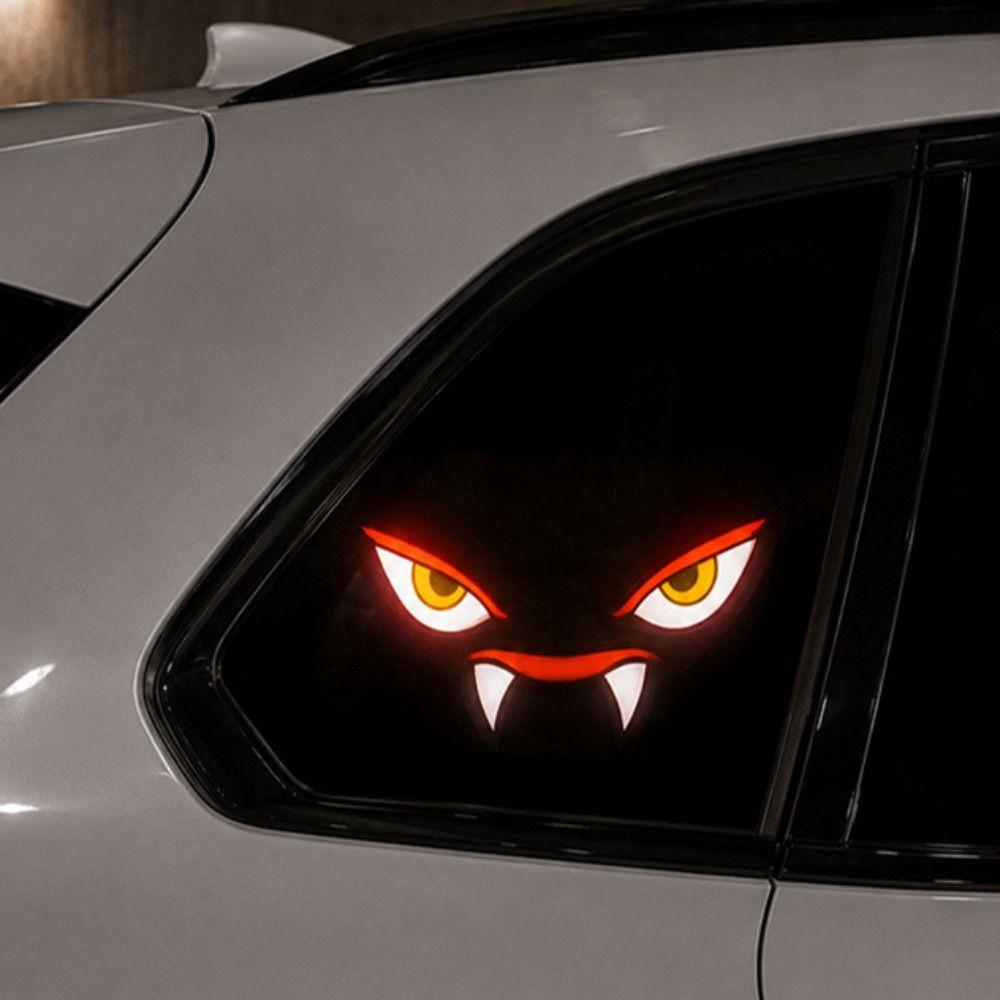 Suction Cup Solar Powered Car Neon Light Wireless Car Interior Decor Light