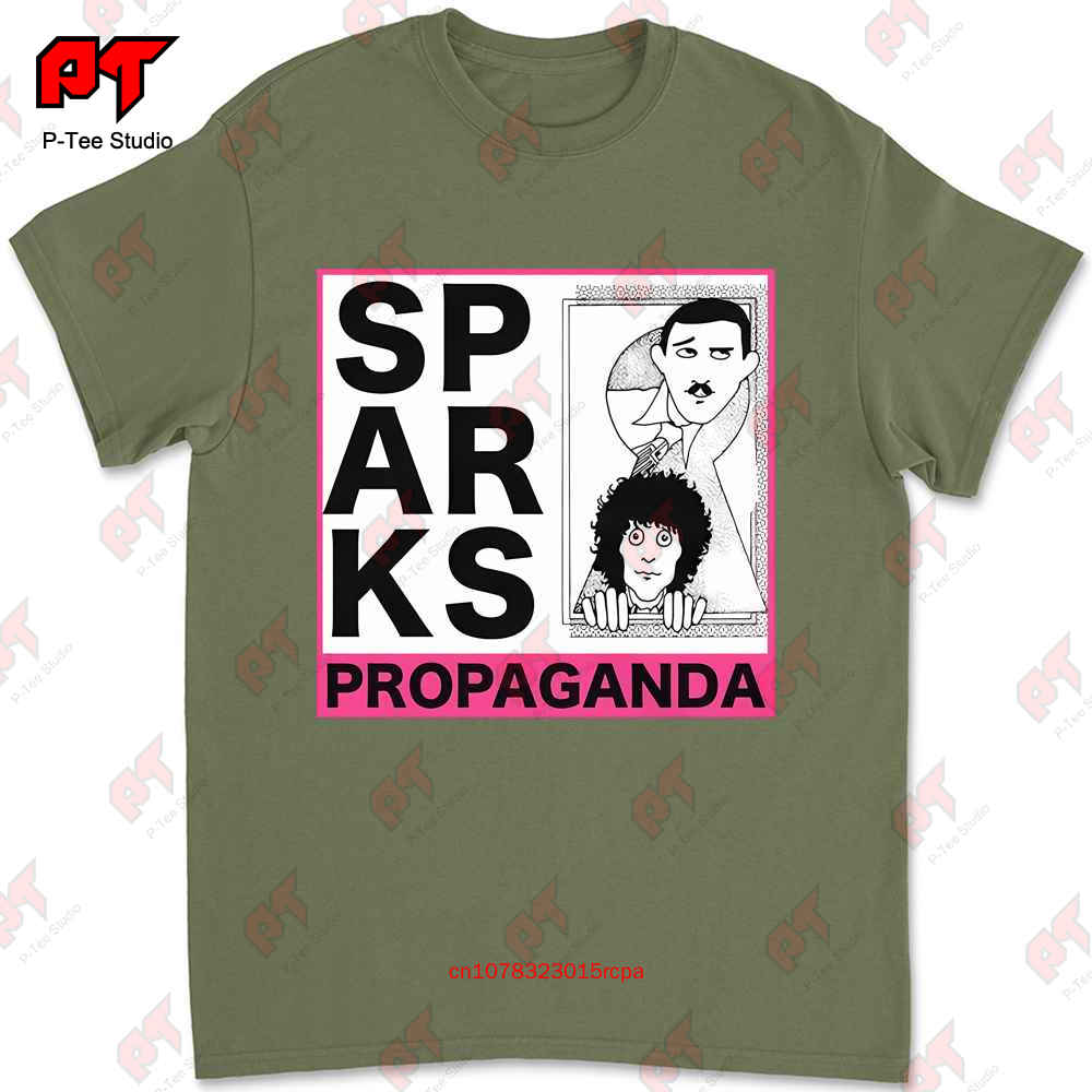 Sparks T Shirt Band Art Pop Rock Glam MKCJ