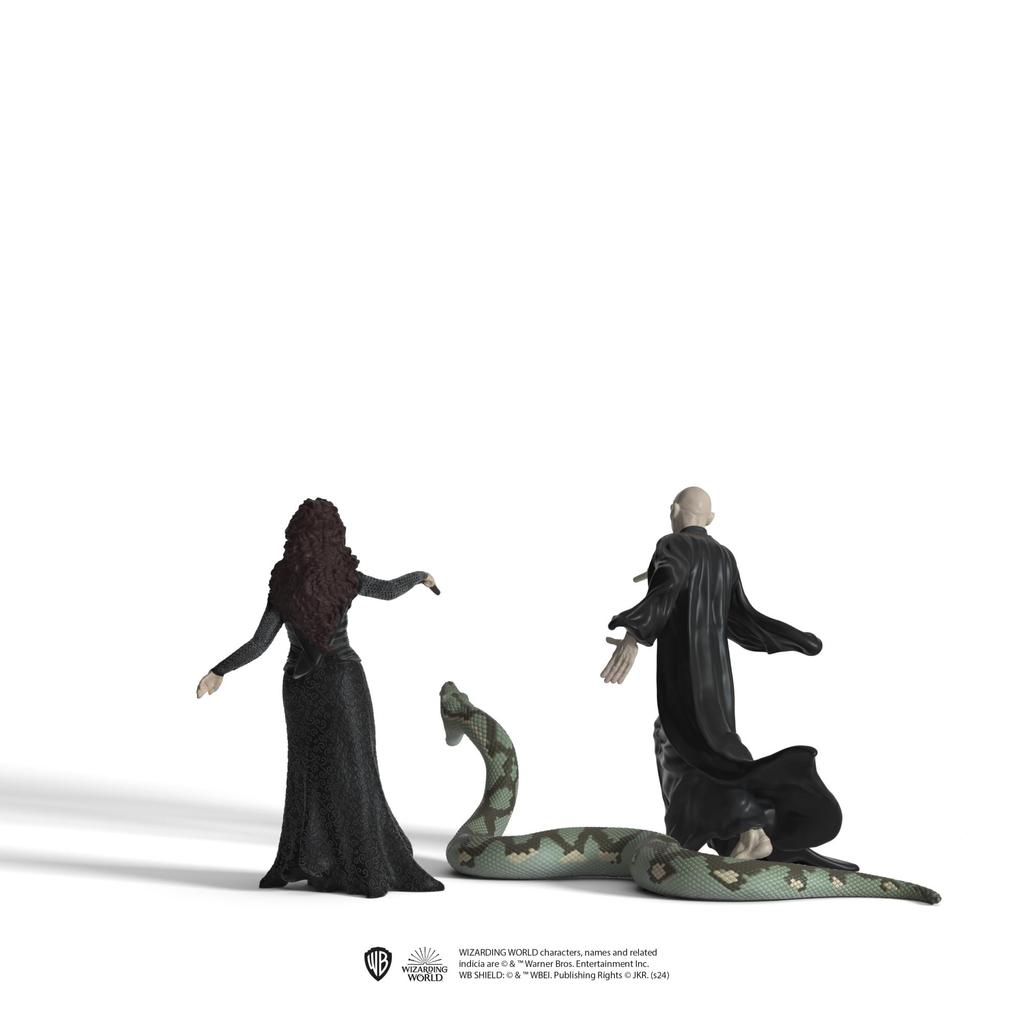 Schleich Harry Potter Series Lord Nagini and Bellatrix Lestrange 42684 Voldemort,