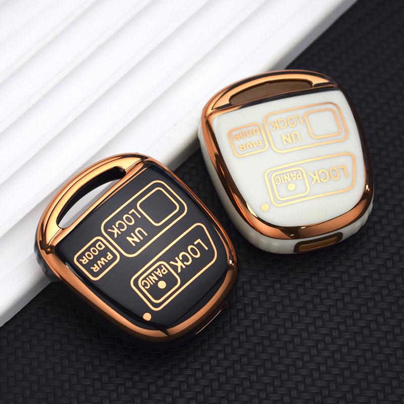 Новый чехол-брелок из ТПУ для Toyota Avensis Yaris Camry 30 RAV4 Land Cruiser 120 Prado Corolla Land Cruiser для Lexus RX 330 Is200