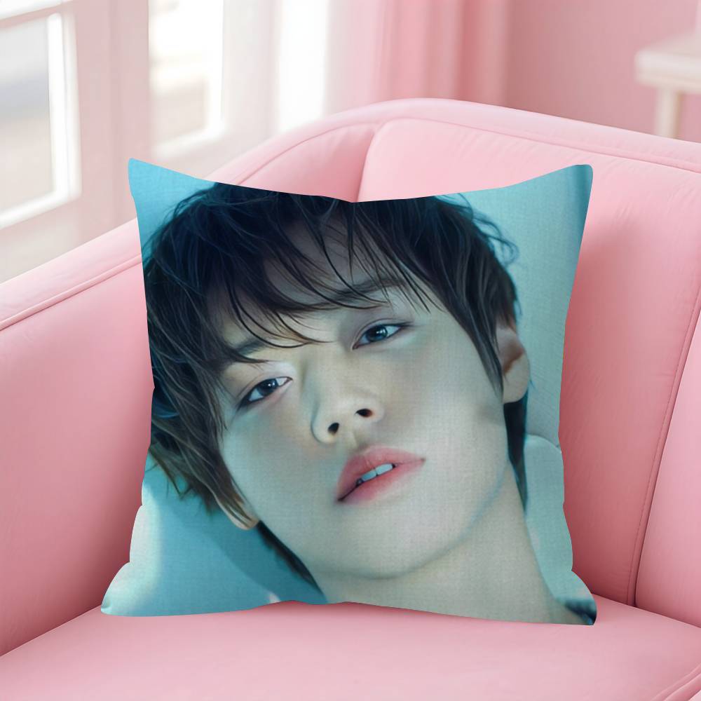 WWeak HHero PPark JJihoon Personalized Pillow Cover Kids Bedroom Wild Party Decor Pillowcase kid Birthday shower Gift
