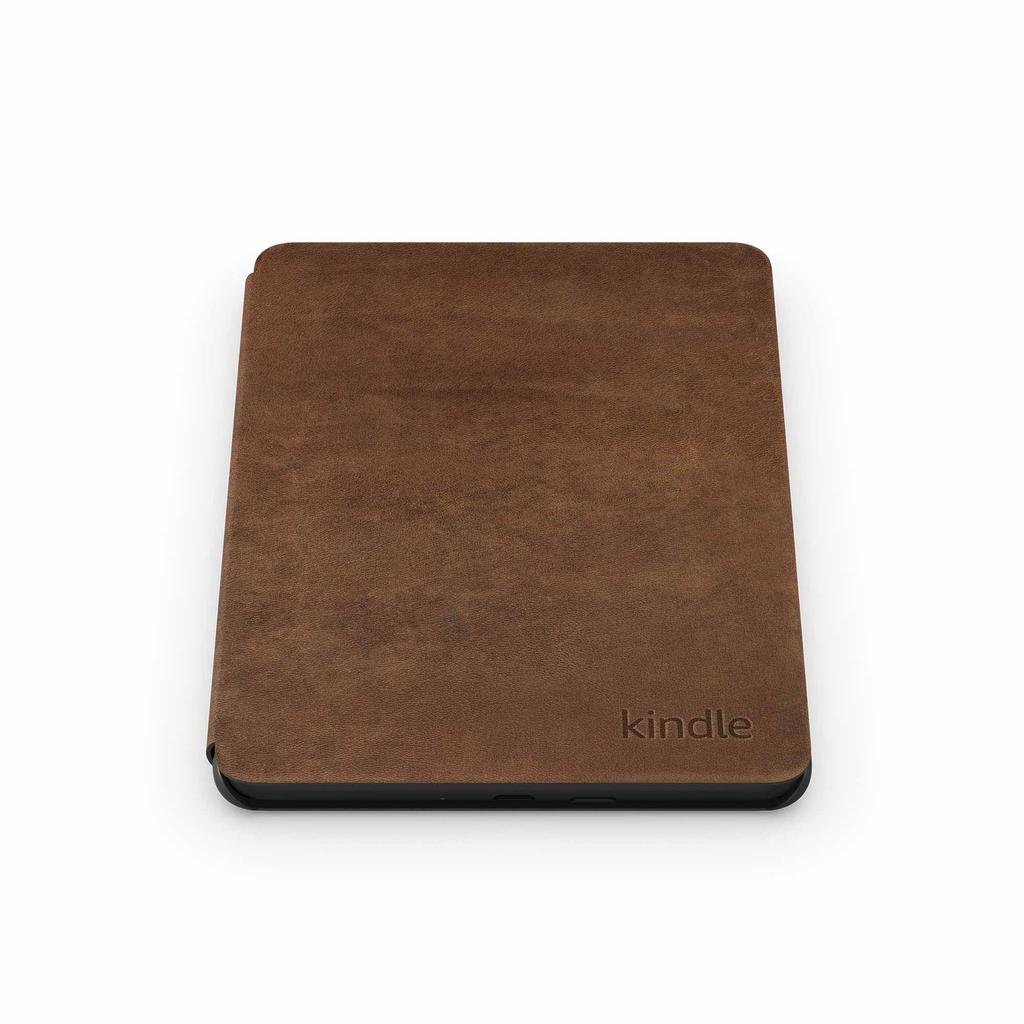 Kindle Paperwhite Signature Edition 12th Amazon Genuine Premium Leather Cover [For Paperwhite/Kindle Generation] (Walnut)