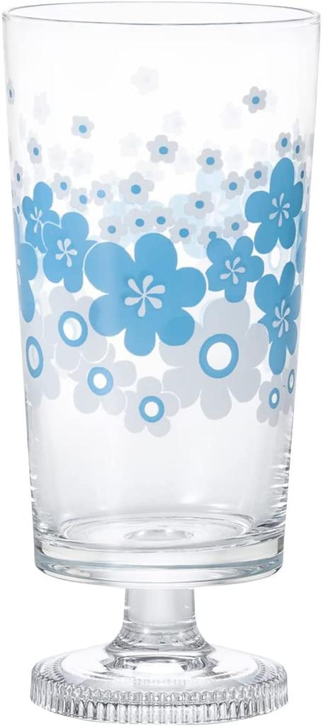 Adelia Retro Glass Tumbler Legs 305ml 3 Pattern Assorted Set Comes In a Special Craft Box Made In Japan [With / / (Masquerade/Collec/Flower Ring)]