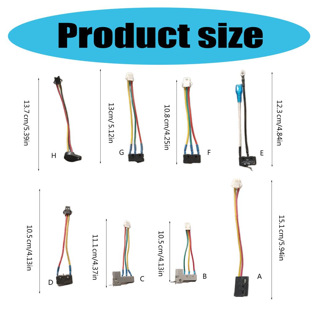 Gas Stove Ignition Switches 3 Wire 2 Wire ABS Construction Safety Lock Mechanism Professional Home Kitchens Appliance