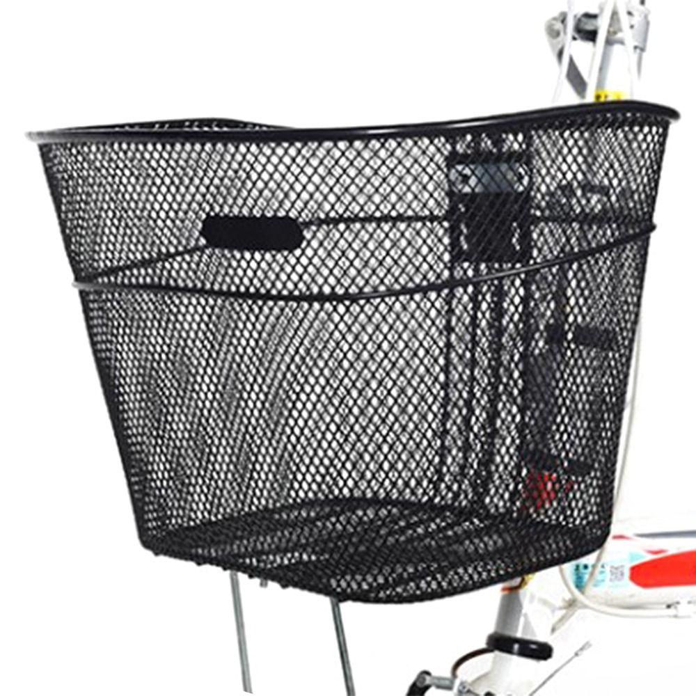 Fixed Durable Mountain Bike Basket Backpack Storage  Children's Folding Bike Accessories