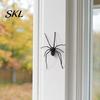 Indoor Halloween Decor 3D Spider Fridge Magnet, Spooky Realistic Magnetic for Reusable Decorations Refrigerator, Car Surface, Garage Door, Parties,