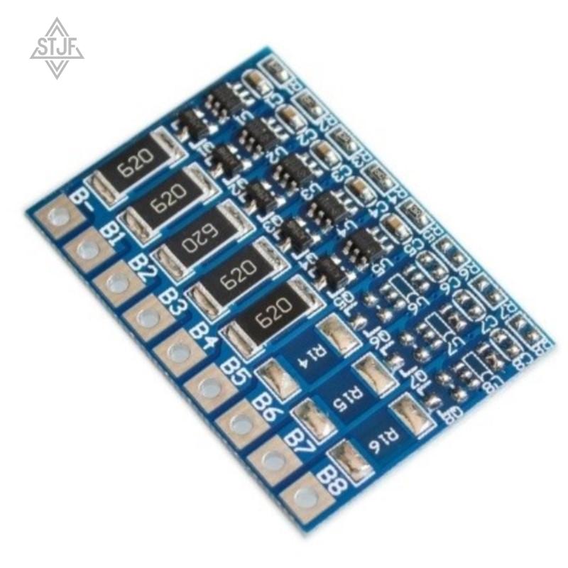 STJF 3S 4S 5S 6S 7S 8S 4.2V Плата защиты с функцией балансировки Li-ion Lipo аккумуляторов Литиевых 18650 Балансировочная