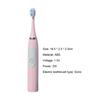 Electric Toothbrush Handheld Soft Bristle Waterproof Sonic Whitening Cleaning Toothbrush for Adults