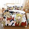 3D Printing Anime Kawaii School Rumble Bedding Set Single Twin Full Queen King Size Bed Set Adult Kid Bedroom Duvet Cover Sets