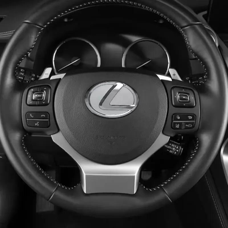 Emblems For Lexus ES240 ES250 ES350 IS250 IS300 RX270 GS NX300 RX300 RX350 RX400H 64/77mm Steering Wheel Emblem Cover Sticker Ca