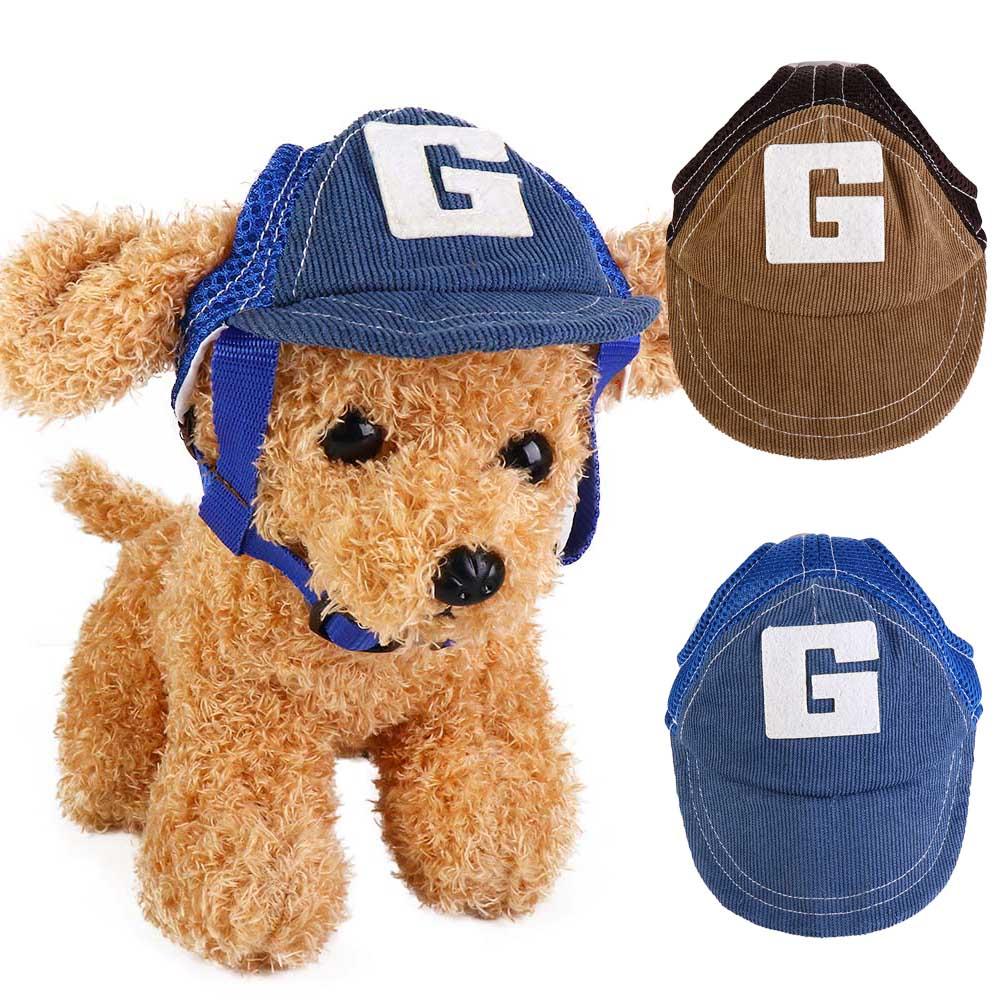 Dogs With Ear Holes Breathable Sports Hiking Sun Hat Pet Accessories Dog Baseball Cap Summer Hat