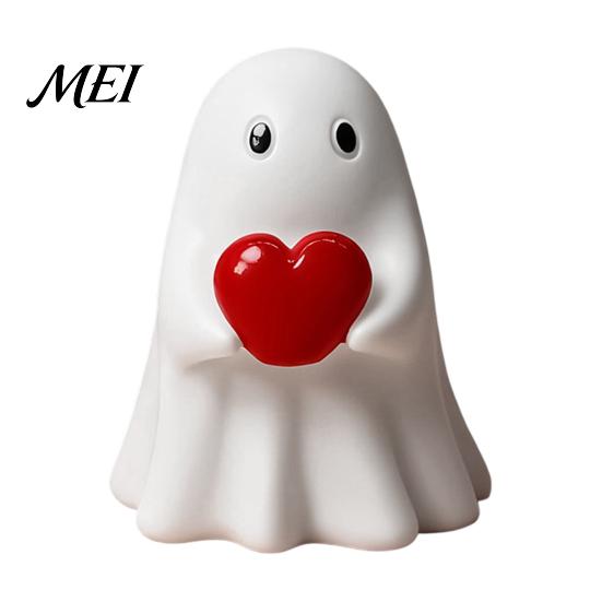Halloween Ghost Gnomes Gnome Figurines, Resin Tabletop Decoration, Cute Funny Gifts Statue, Decorative Ornaments for Indoor Outdoor Home Party