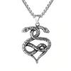Tide Retro Snake Shape Titanium Steel Sweater Necklace