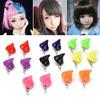 1pair Girl Halloween Stereo Devil Horns Ears Hairpins Barrettes Hair Head Bands Clip Hairgrips Headb