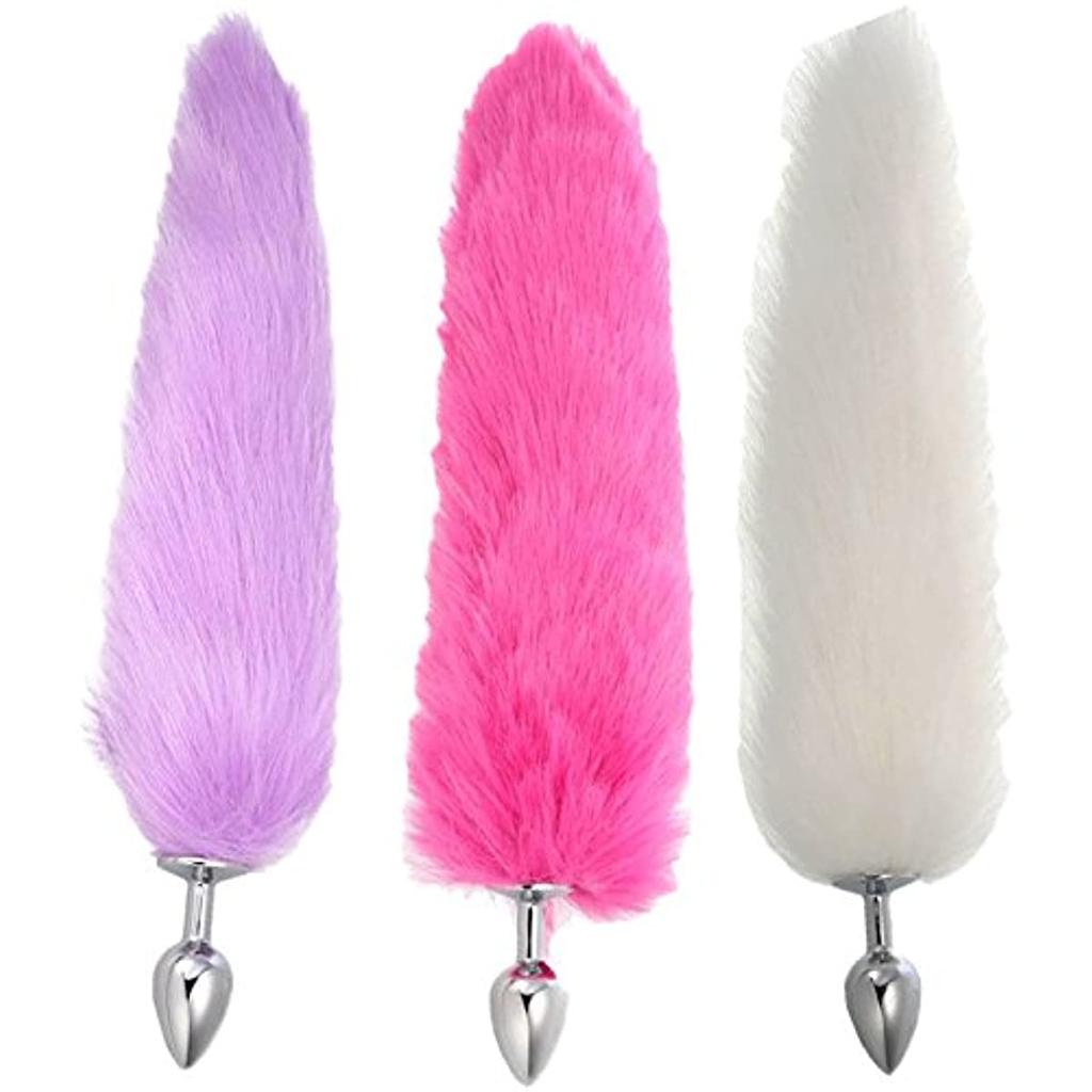 Sexy Fox Anal Plug Tail Anal Toys For Women Adult Sex Product Men Butt Plug Stainles Steel Anal Plug Cosplay Sex Toys For