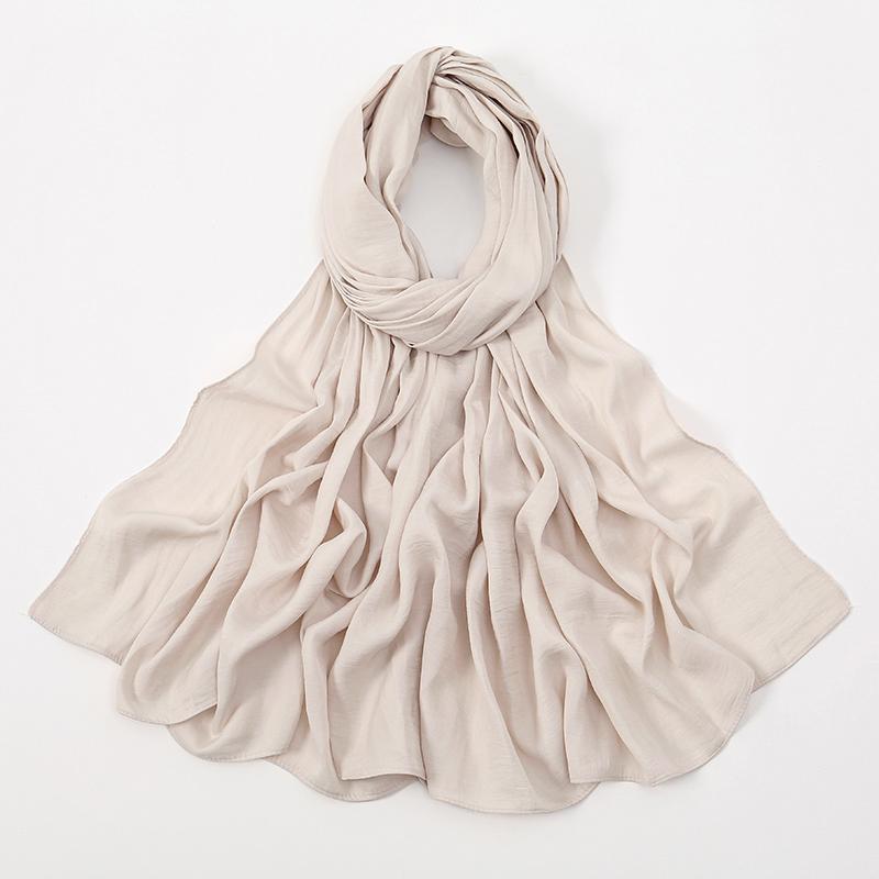 Premium Velvet Silk Hijab Scarf For Women Muslim Scarves Plain Shawls Solid Headscarf Wraps Islam Turban Headband Femme Ramadan