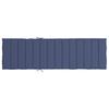 Sun Lounger Cushion Navy Blue Oxford Fabric
