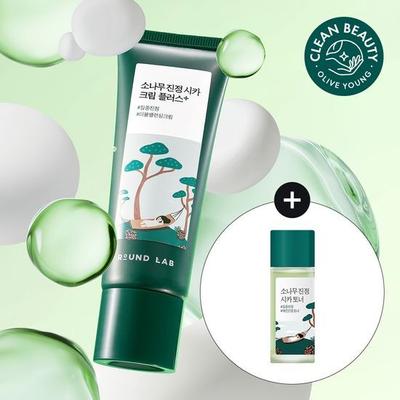Крем успокаивающий с центеллой азиатской Pine Calming Cica Cream Plus 60 мл (+Тонер 20 мл)