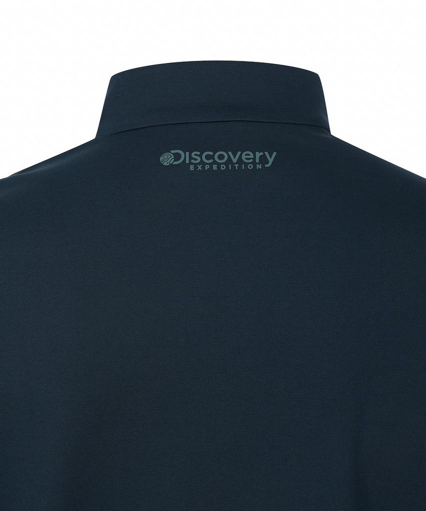 DISCOVERY EXPEDITION Men'S Half-Neck Turtleneck Zt (Functional Poly) (D/Turquoise)
