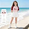 Летний комплект с коротким рукавом для девочек FivePlus