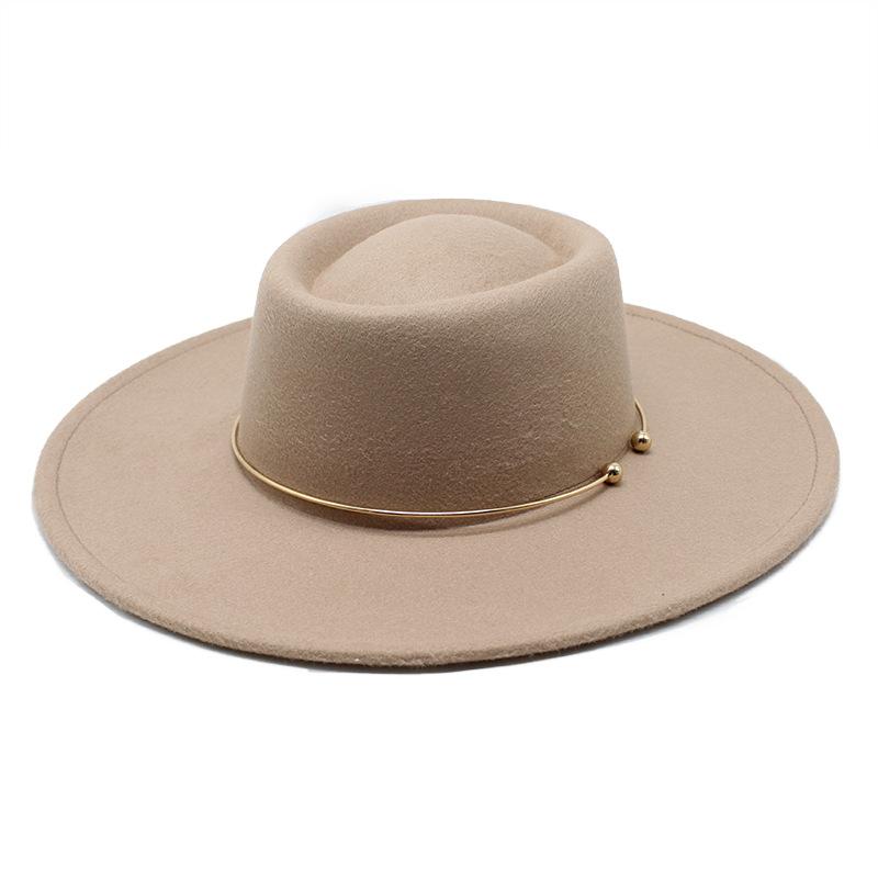 2024 Fedora Hat Men Women Suede Imacty Wool Winter Felt Hats Fashion Black Top Jazz Hat Fedoras Chapeau Sombrero Mujer