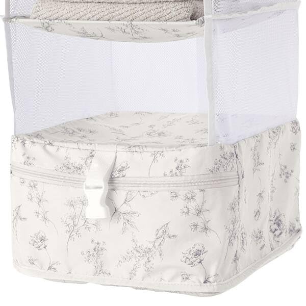 NITORI Deco Home Travel Hanging Storage BW M Size 2117300018371 Off-White