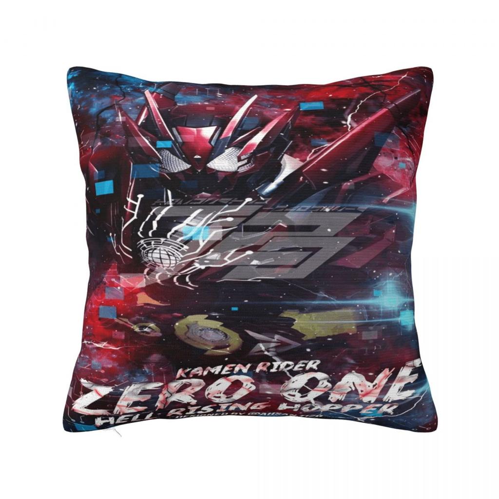 Cartoon Kamen Rider Anime Pillowcases Cute Print Home Sofa Throw Pillowcovers Car Cushion