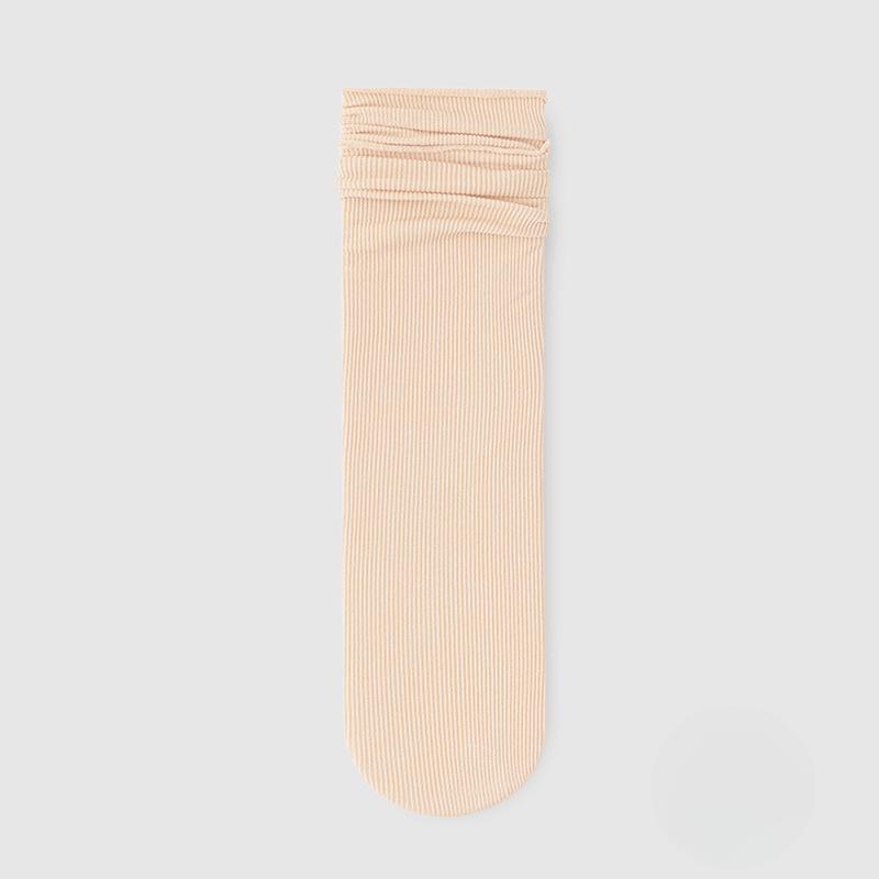 Ladies Summer Thin Style Yuezi Ice Silk In The Tube Pile Socks