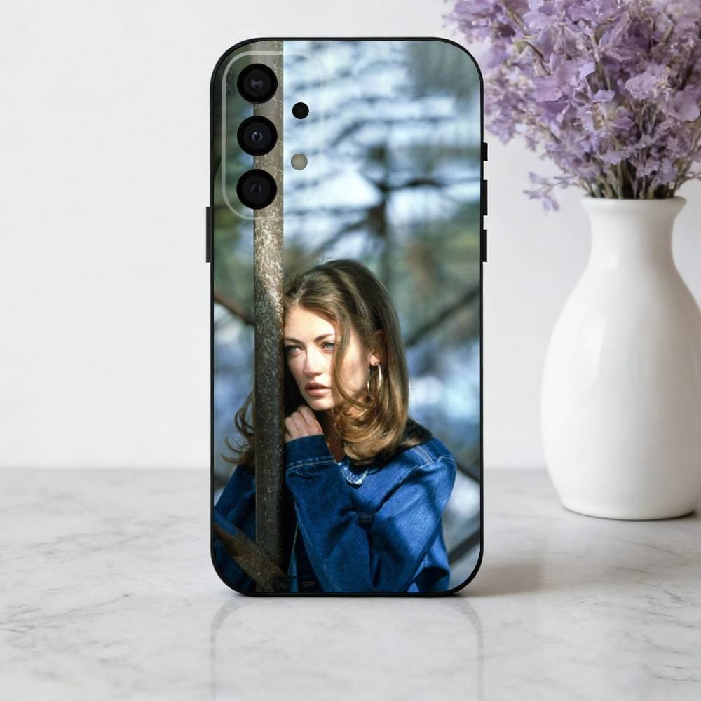R-Rebecca G-Gayheart Actress Phone Case For Samsung Galaxy A73,A72,A71,A70,A53,A52,A51,Others Soft Black Cover