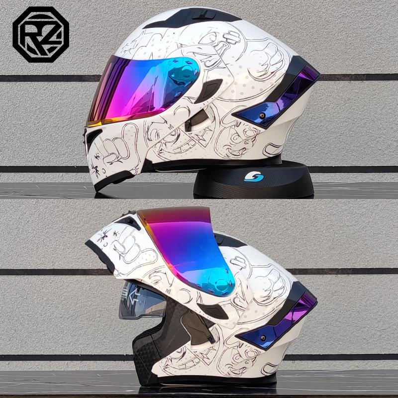 ORZ Высококачественный Модульный Флип-шлем Двойная Линза Полный Шлем Casco Para Motos Мотоциклетное Путешествие Половина Полного Шлема Casque Moto