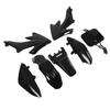 7pcs Black Plastic Fairing Kit Body Work Fairing Set Motorcycle Accessories Replacement for XR50