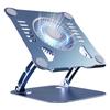 SHUWEI Laptop Cooling Stand with Cooling Adjustable Angle and Made of Aluminum 10kg Weight Compatible with and Model T628 High-Volume Fan, Foldable,