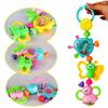 Set Rattle Newborn Baby Early Education Handbell Fancy Musical 7pcs Toys