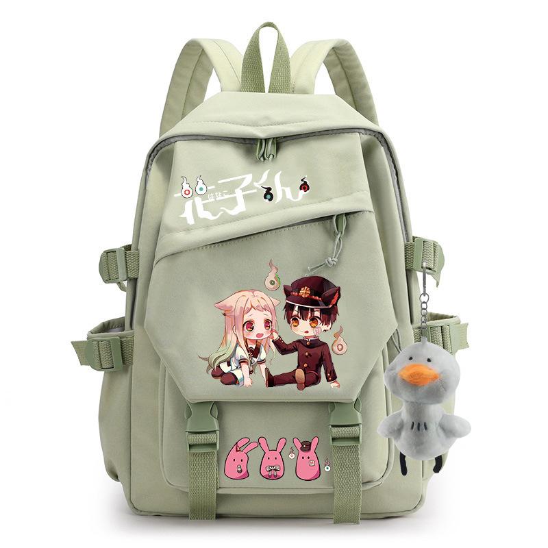 Независимая станция Нейлоновый школьный рюкзак для девочек Подходит для студентов-подростков Милый переплетенный Подростковый Цветок Цзыцзюнь, Рюкзак