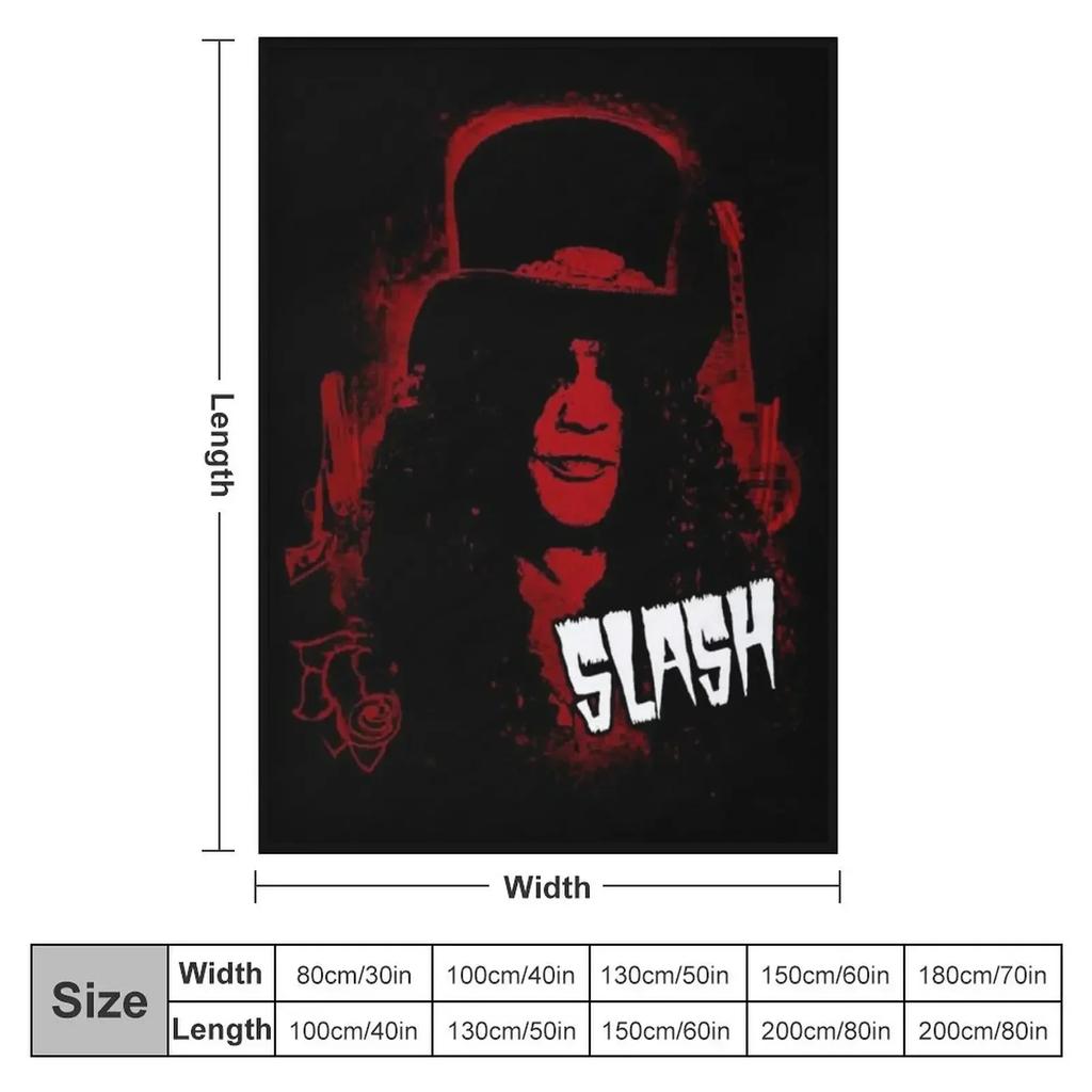  Slash Guns N Roses Плед Мягкий Плюшевый Клетчатый косплей аниме Пледы Диваны Для Декора Фурри Пледы