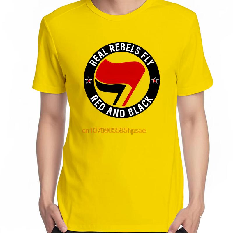 Unisex Cotton Graphic Tshirt Real Rebels Fashion Summer New Print Short Sleeve Unisexs Shirt Casual Streetwear