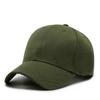 6 Panel Blank Solid Color Fashionable Baseball Caps Sunshade Sporty Vintage Style