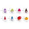 Resin Mini Gnome Figurines Mushroom Pumpkin Desktop Knick-knack Garden Elf  Easter Christmas