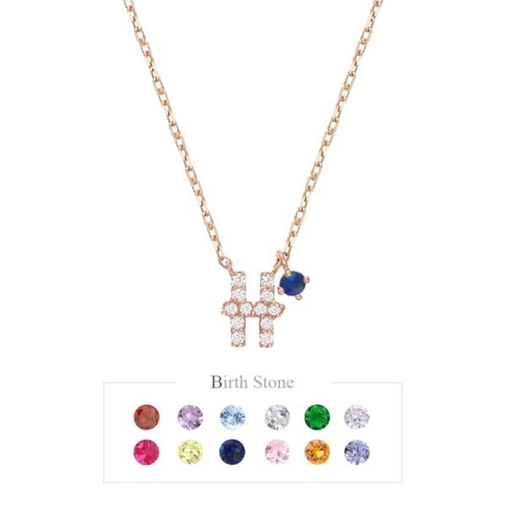 LLOYD Gold Birthstone Necklace LNT15008T