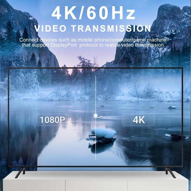 Многоразовый короткий кабель USB C — USB C 60 Вт Power Delivery Маленький двойной USB C с изгибом Магнитные крепления для использования