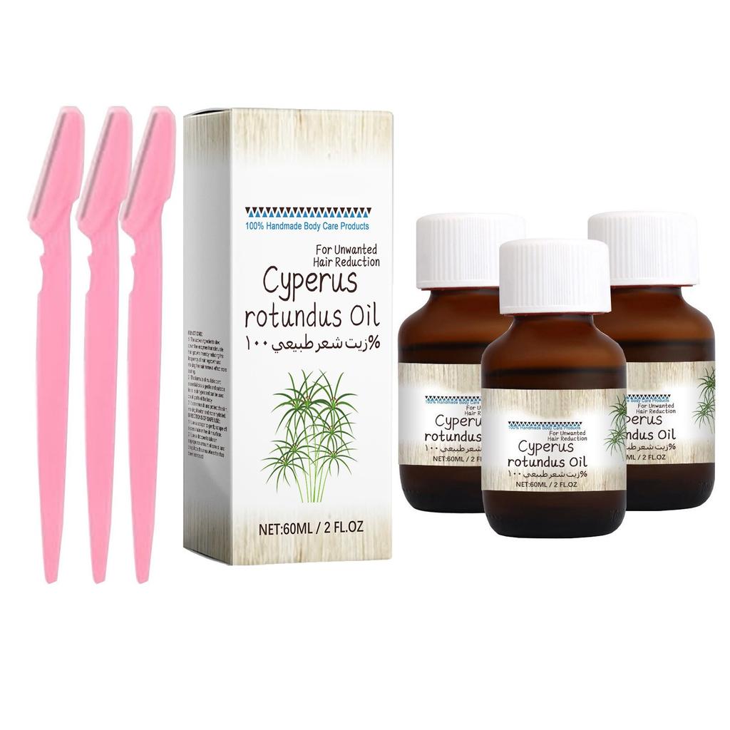 Масло для удаления волос Cyperus Rotundus Масло для удаления волос Cyperus Rotundus Растительное увлажняющее питательное масло для тела 60 мл
