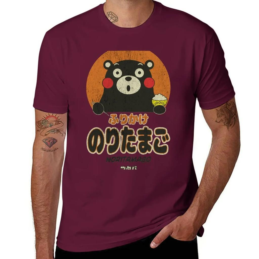 New Kumamon Sprinkled Eggs Tshirt Heavyweight T Shirts Sports Fan Toversized T T For Unisex 2025