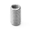 10pcs Threaded Inserts Inner M6X1.0 Outer M8X1.25 Length 15MM Male Female Nut