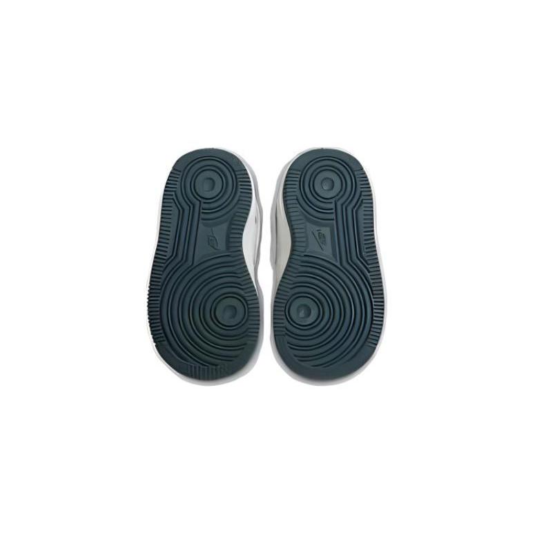 Nike FORCE 1 Детская обувь Нескользящая Износостойкая Низкая Обувь для Малышей Зеленый Желтый Младенцы и Малыши FB9512-100