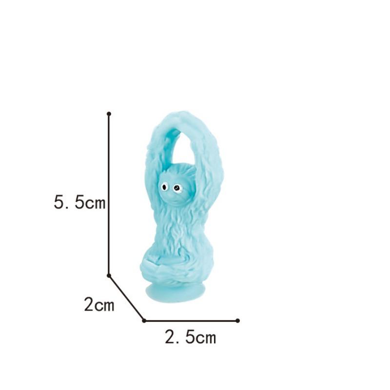 Suction Toy, Bath Toy, Montessori Toy, Bath Toy From 3 4 5 6 7 8 Years, Stress Relief Silicone Suction Cup Toy for Baby Children Boys and Girls