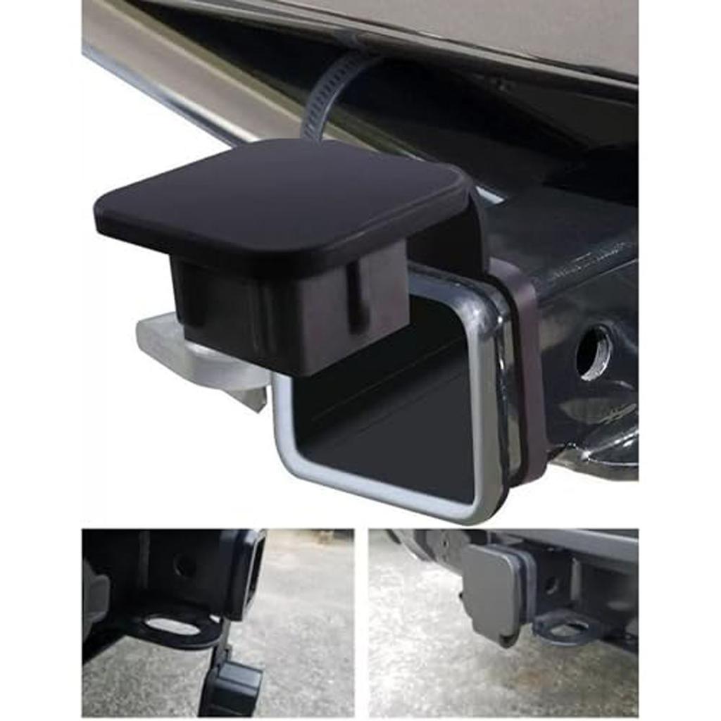 Trailer Hitch Inch - Rubber Tow Hitch Covers - Car Exterior Accessories For Rear Hook Tow Travel Trucks Rv Car Socket