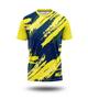Summer football T-shirt men's clothing street 3D printing fashion jersey T-shirt 2025 novel fashion men