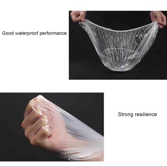 30Pcs Home Appliance Dust Cover Clear Thickened PE Elastic Band Disposable Kitchen
