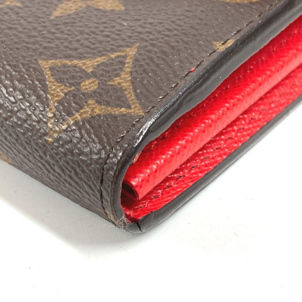 Louis Vuitton M62236 Monogram Portefeuille Sarah Bifold Flap Long Wallet