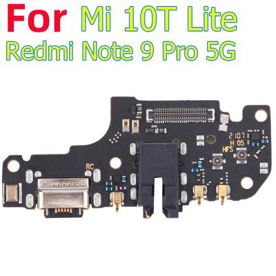 Шлейф платы зарядного порта для Xiaomi Redmi Note 9 Pro 5G Mi 10T Lite